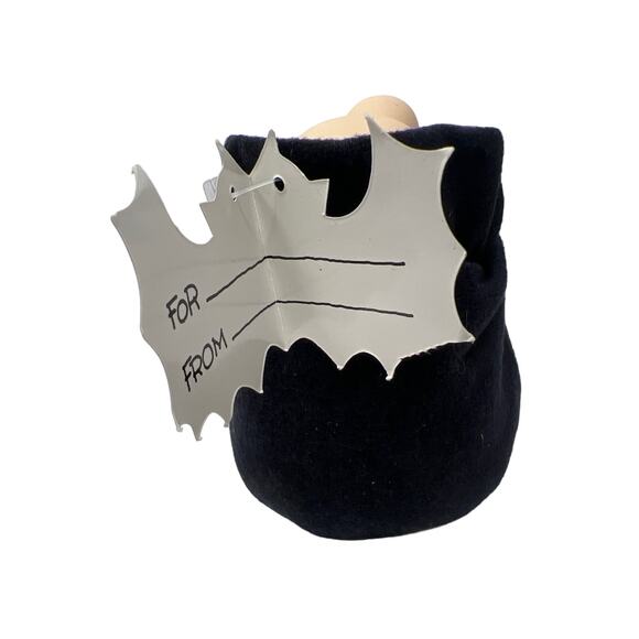 Halloween 7" Dracula Ziggy American Greetings 1993 "I Love You" Cape Rubber Face - Picture 7 of 9